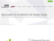 Tablet Screenshot of isid.hk