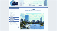 Desktop Screenshot of ntd.isid.org