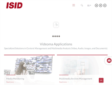 Tablet Screenshot of isid.com